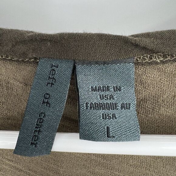 Anthropologie Parkway Tunic Olive Green Left of Center - Picture 3 of 7